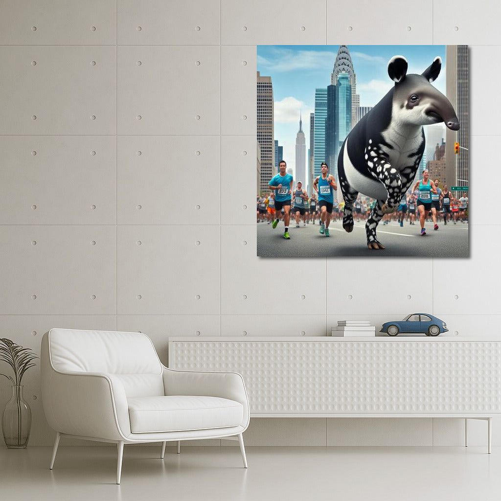 Tapir at the City Marathon: Nature in Urbanism