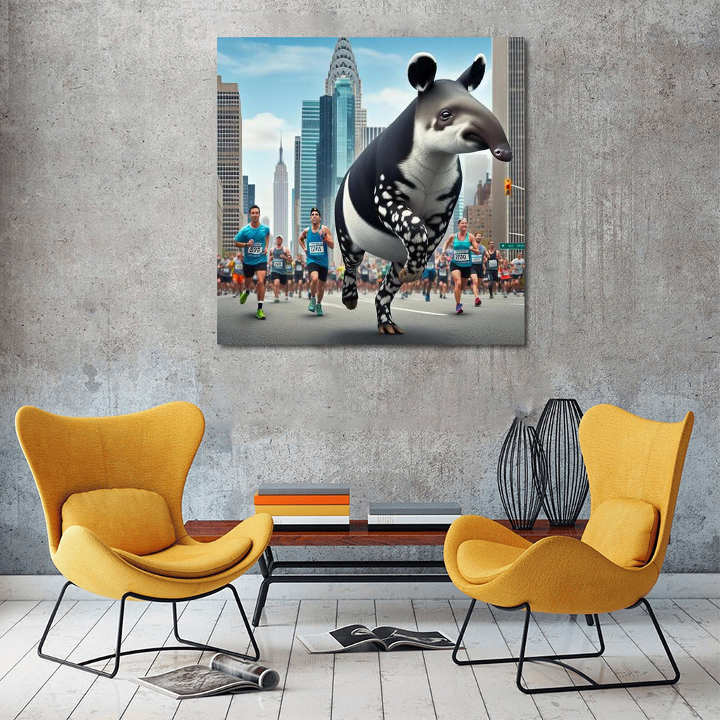 Tapir at the City Marathon: Nature in Urbanism