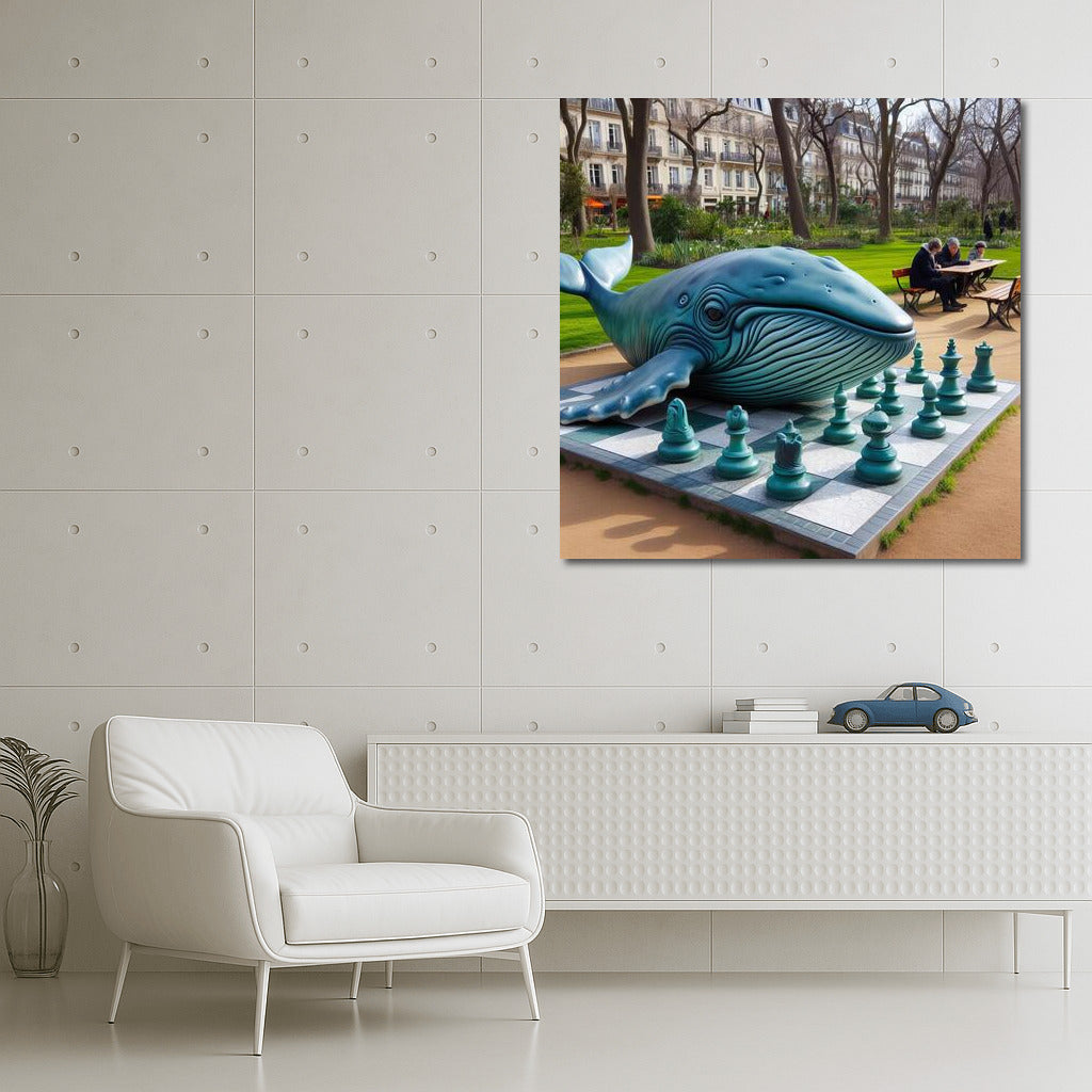 Chess Whale in the Park: Playing in the Green