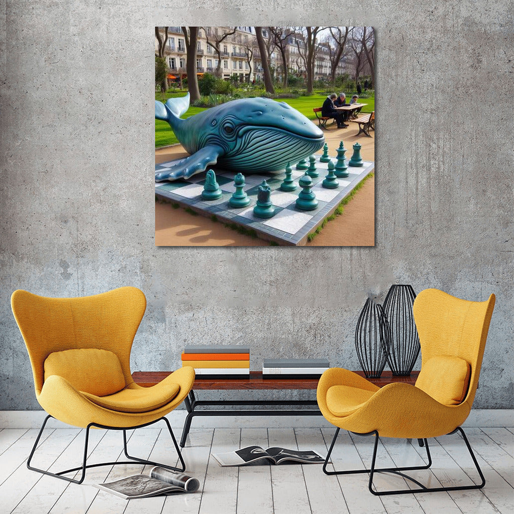 Chess Whale in the Park: Playing in the Green