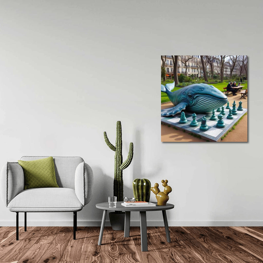 Chess Whale in the Park: Playing in the Green