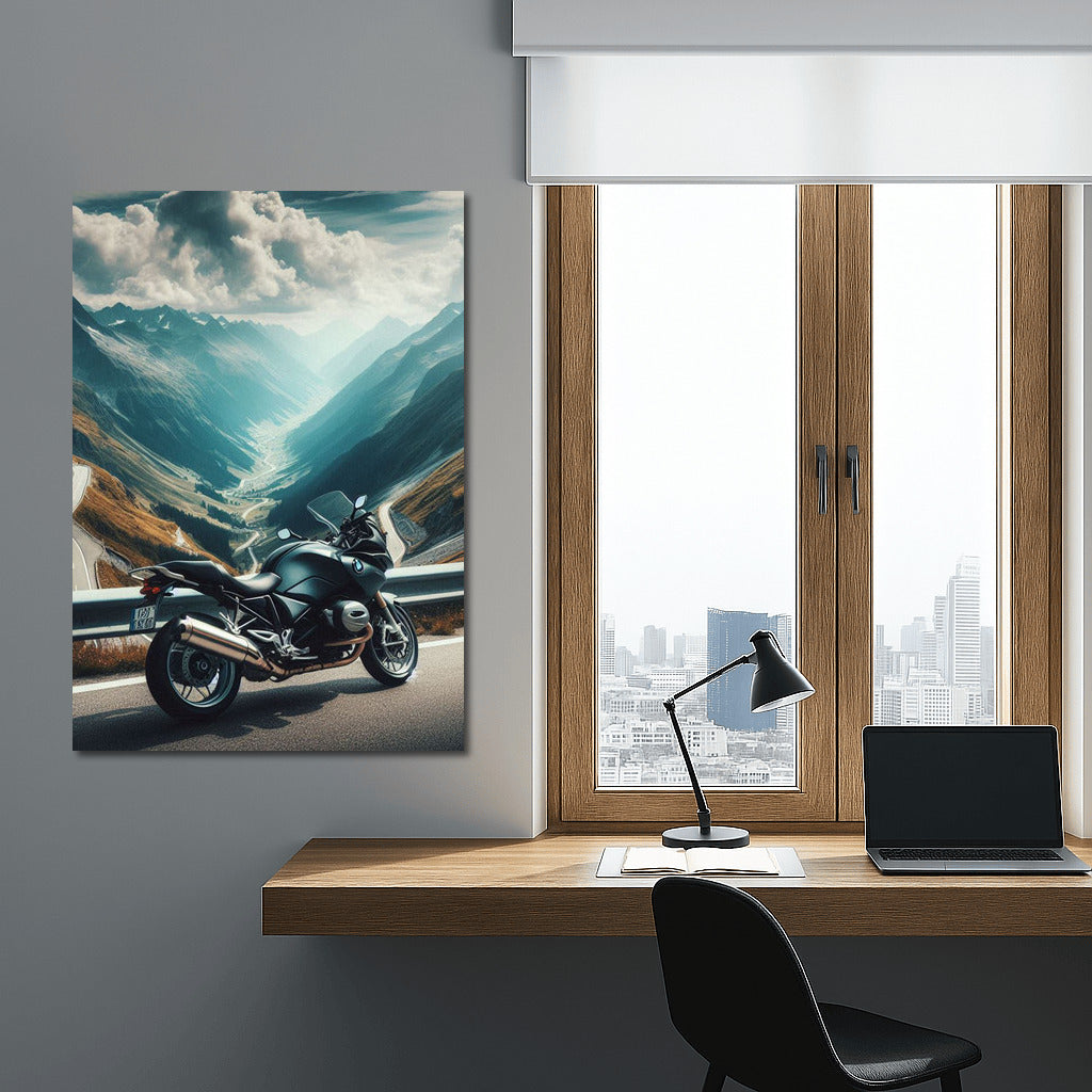 BMW on the Mountain Road: Freedom and Speed