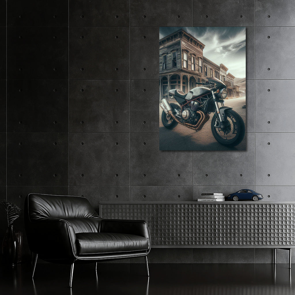 Freedom on a Ducati: Journey to a Ghost Town