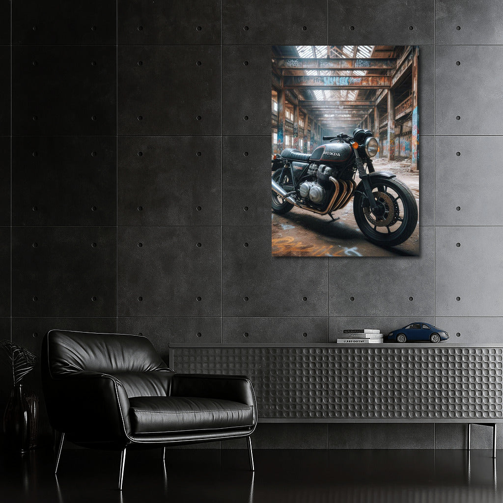 Honda Speed: Industrial Charm of an Abandoned Warehouse