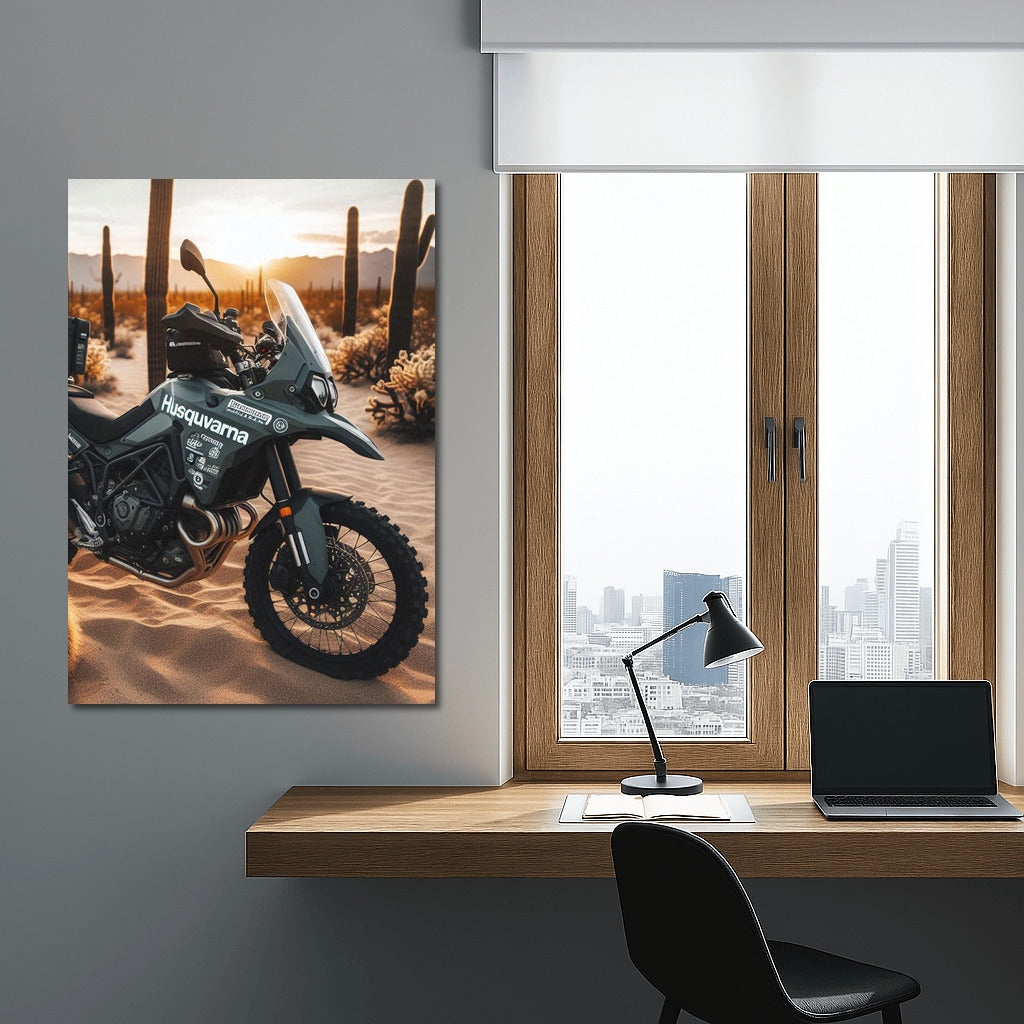 Freedom on Wheels: Husqvarna in the Desert