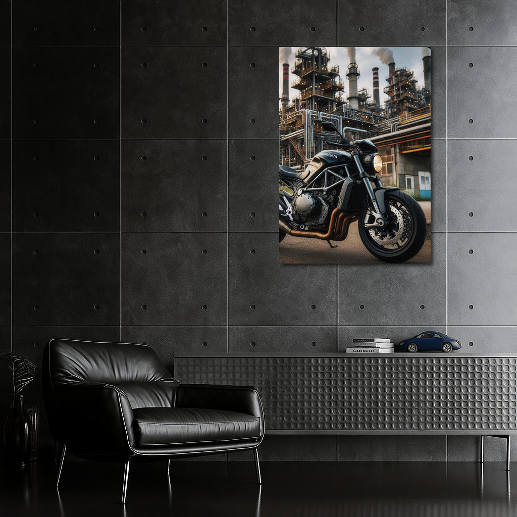 Speed and Steel: MV Agusta in the Industrial Zone