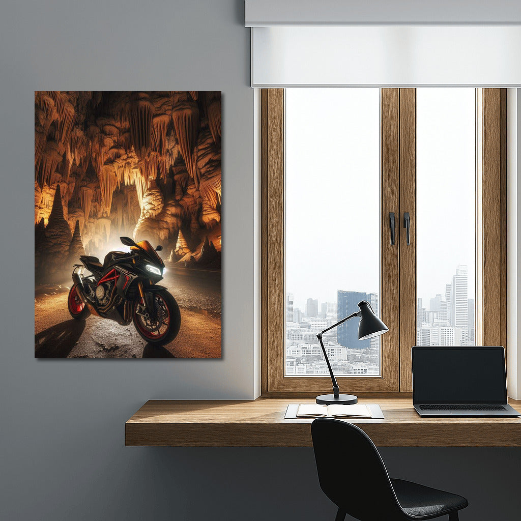 MV Agusta: Grandeur in Caves with Stalactites and Stalagmites