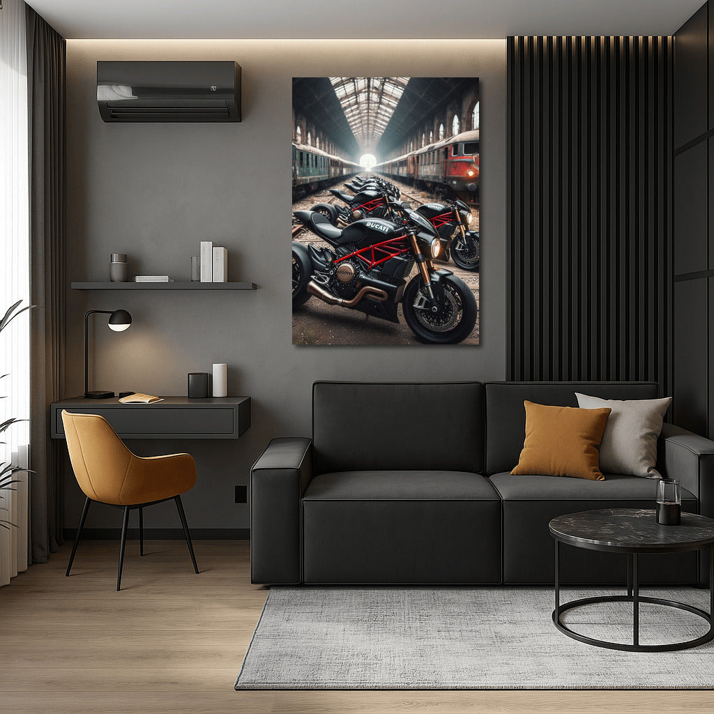 Ducati in the Forgotten Depot: Dynamics and Power