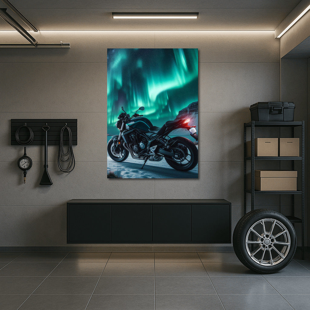 Yamaha Under the Northern Lights: A Motorcycle Adventure