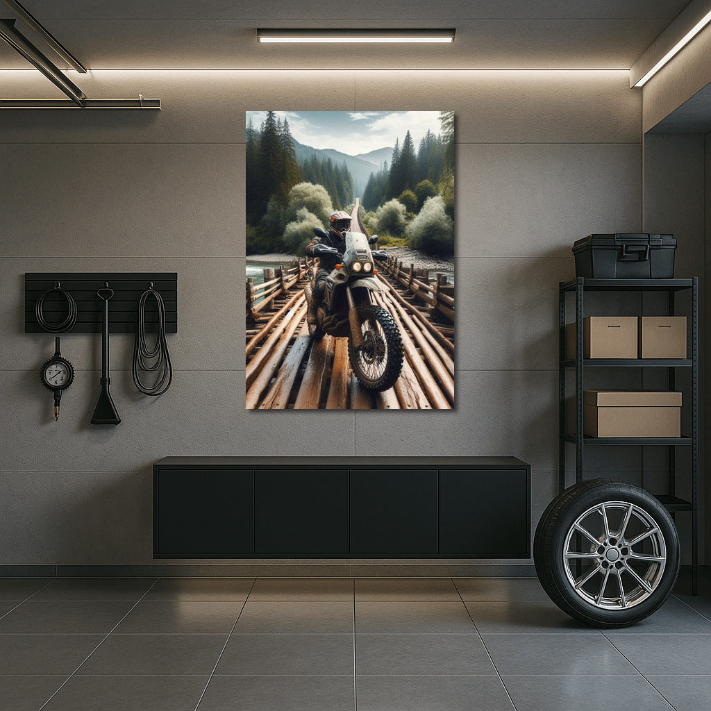 Freedom on the Bridge: Dirt Bike