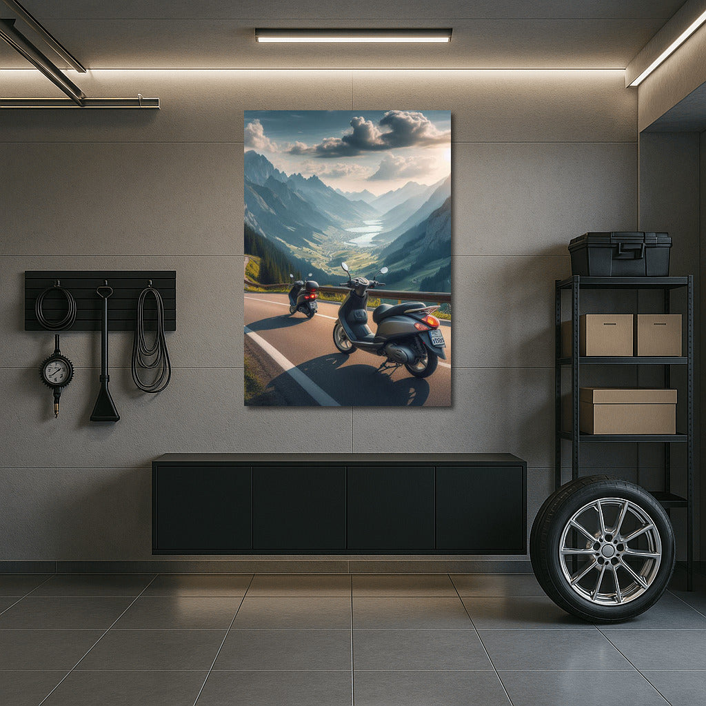 Serpentine Scooters: Road to the Mountains