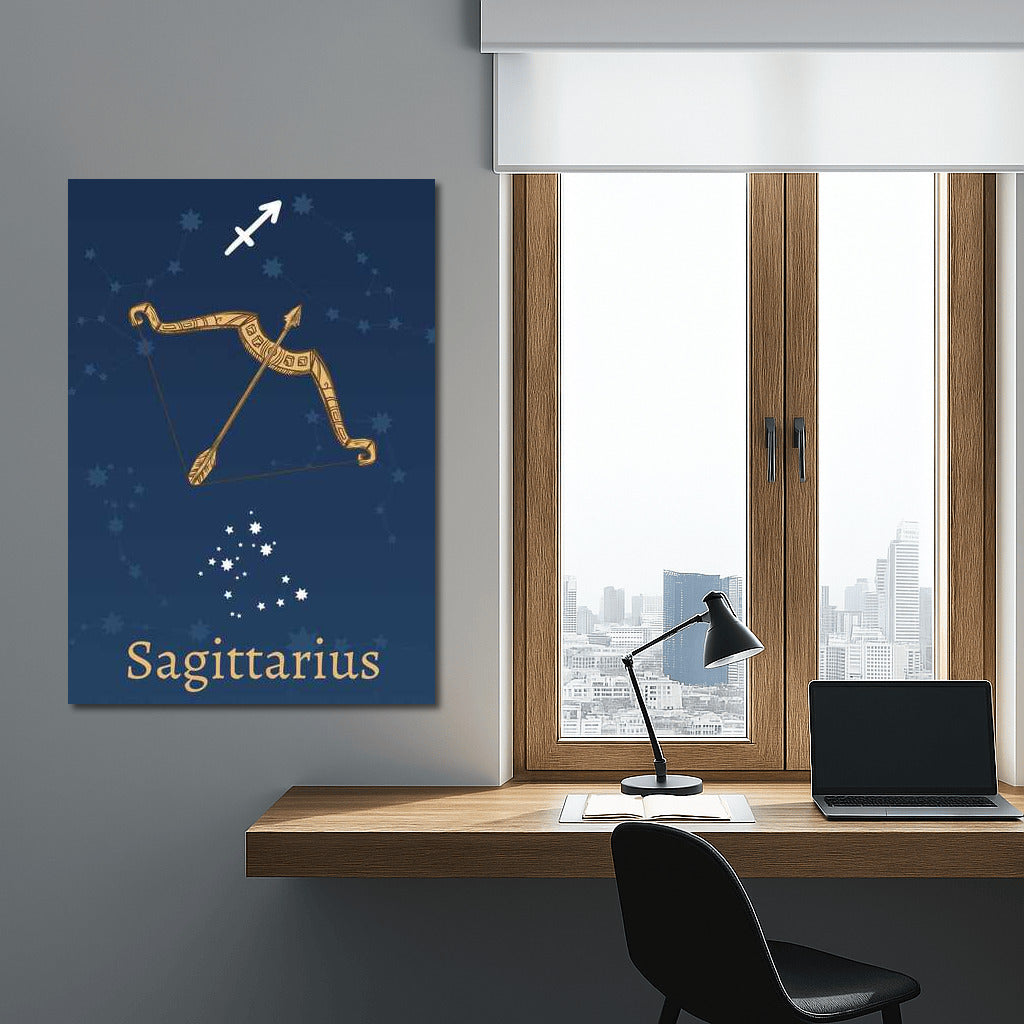 Sagittarius Cosmic Map: Zodiac Inspiration for Your Interior