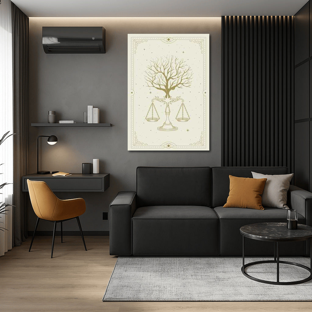 Libra and Wood: Harmony and Tranquility for Your Interior