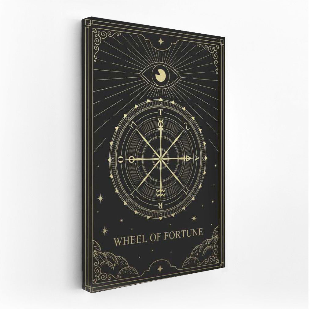 Wheel of Fortune: Symbol of Change and Luck in Wall Decor