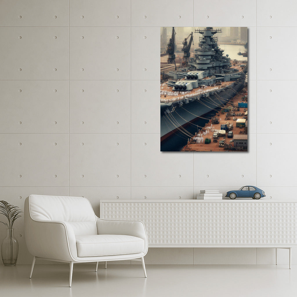 Battleship in Port: Power and History of Battleships Harbor 2