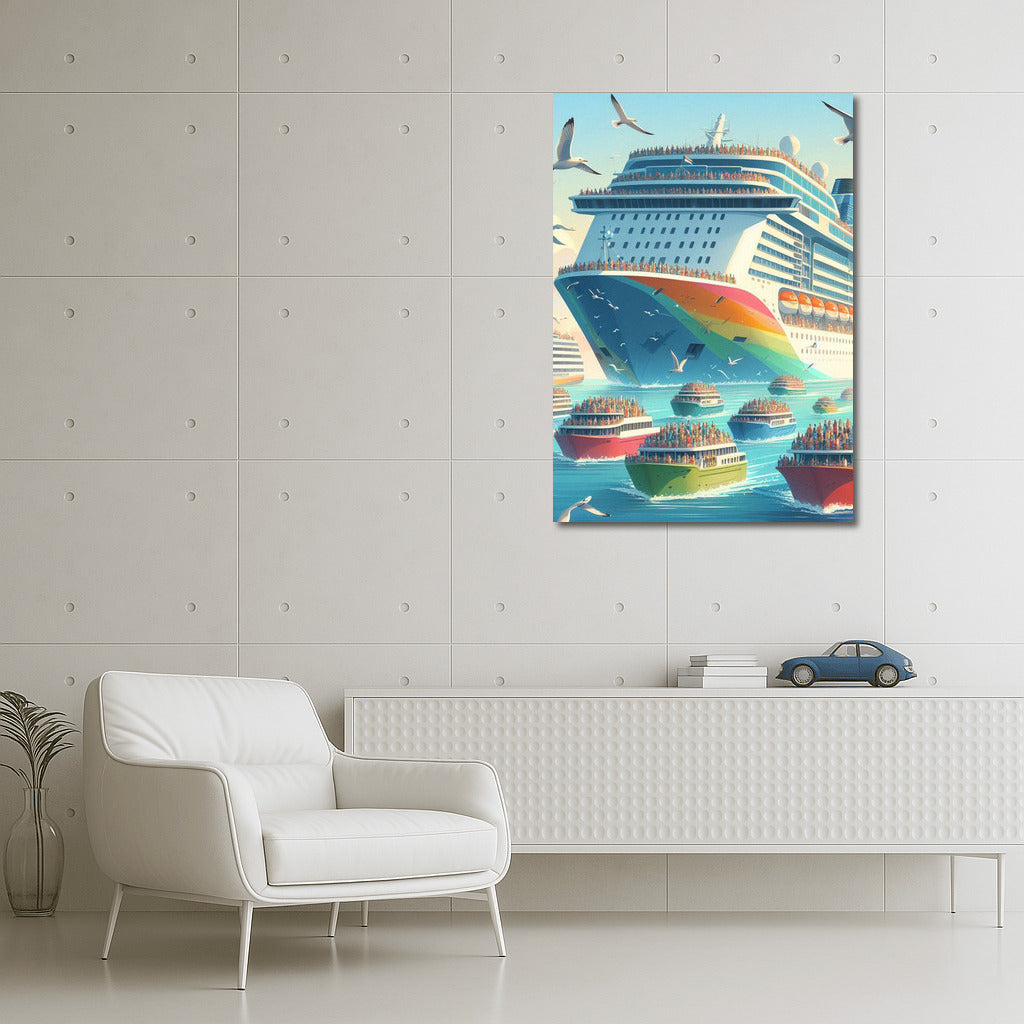 Sea Voyage: Cruise Liners in the Ocean of Dreams