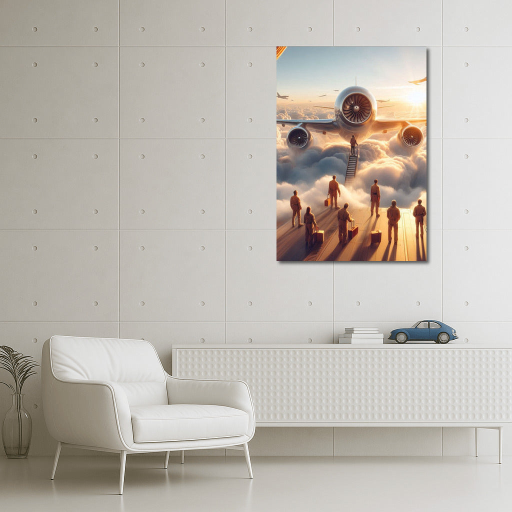 Experimental Airplane in the Clouds: Flight of Fantasy and Inspiration