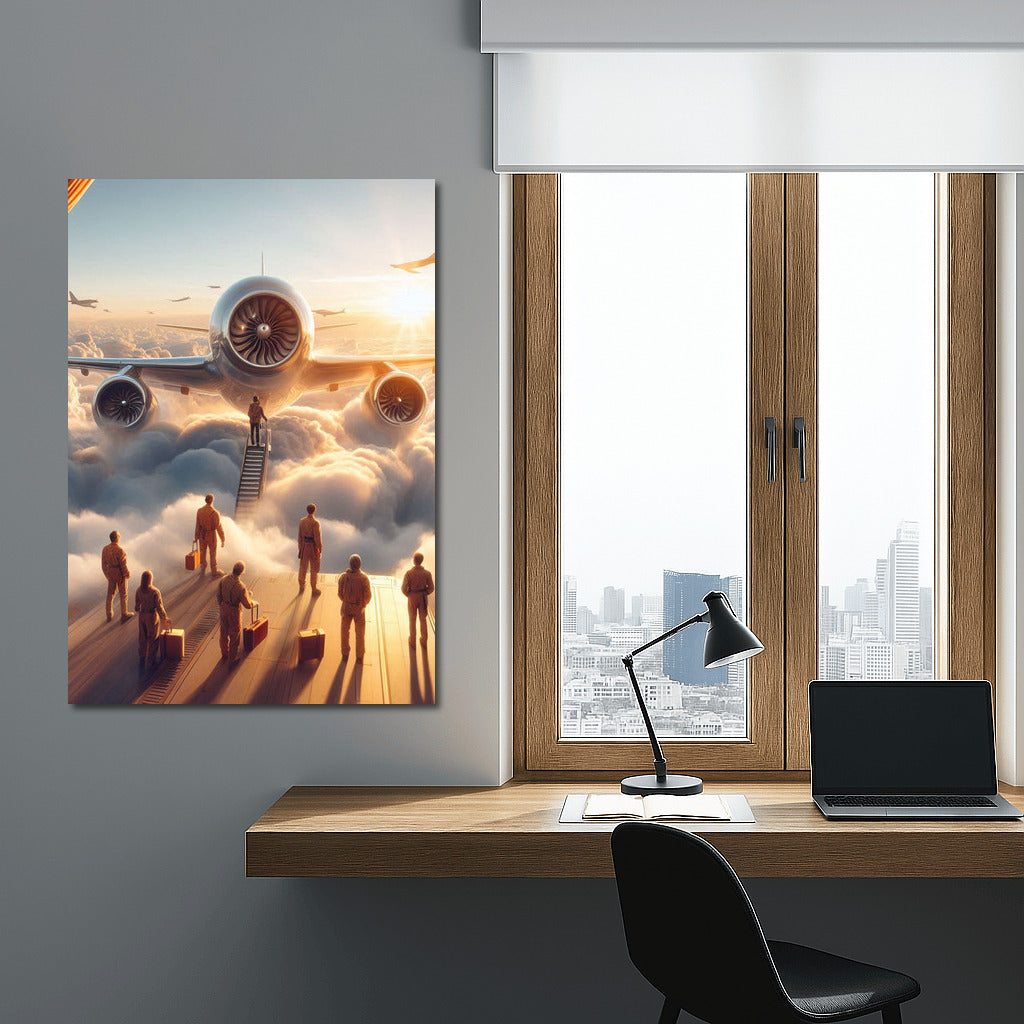 Experimental Airplane in the Clouds: Flight of Fantasy and Inspiration