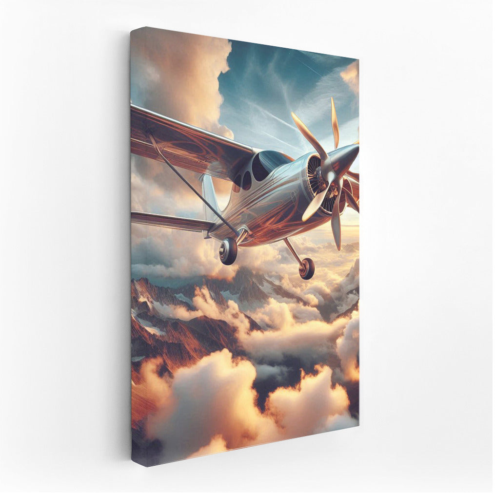 Experimental Airplane in the Clouds: Flight of a Dream