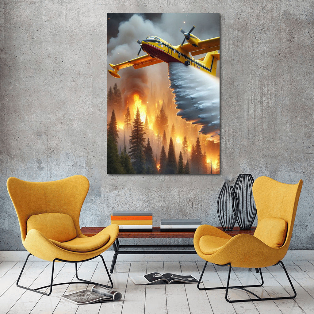 Hero Plane: Forest Fire Fight