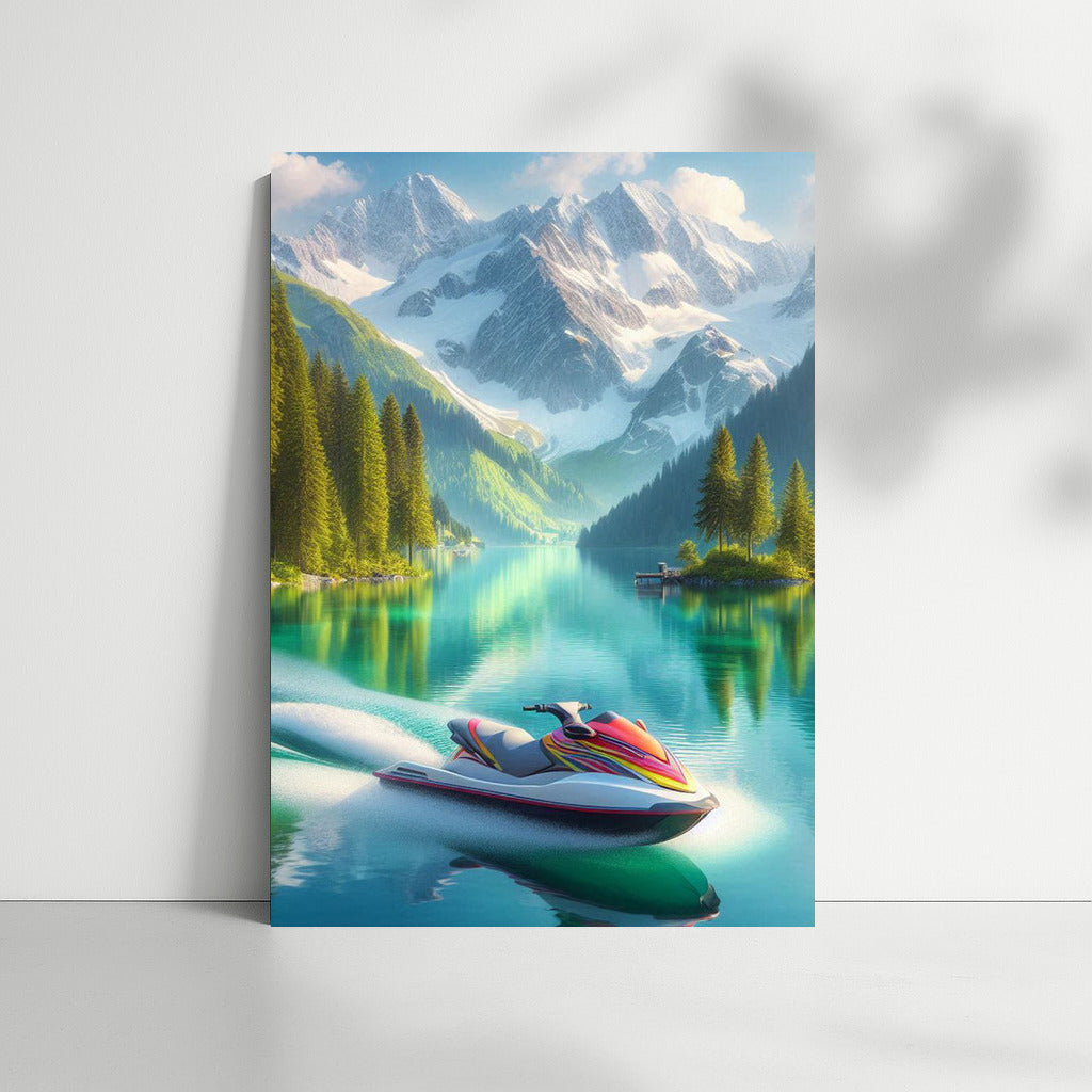 Jet Ski to the Top: Adrenaline in the Mountains