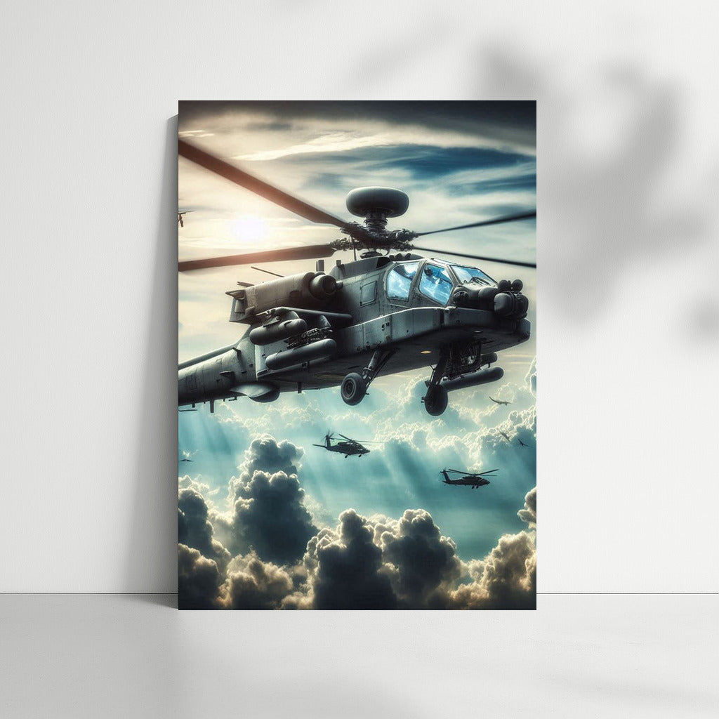Hovering Scouts: Helicopters Among the Clouds