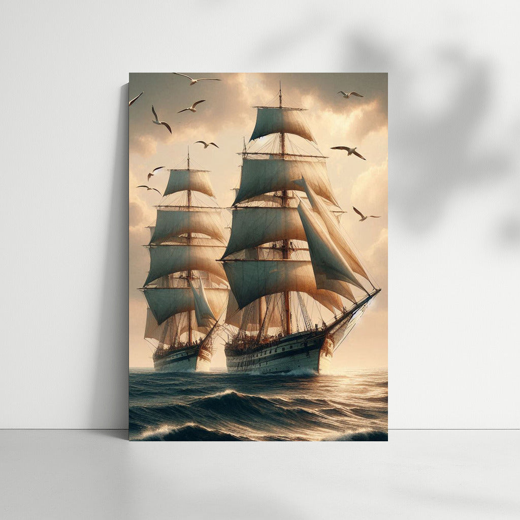 Majestic Schooners: Adventures on the Waves Schooners Sea 2