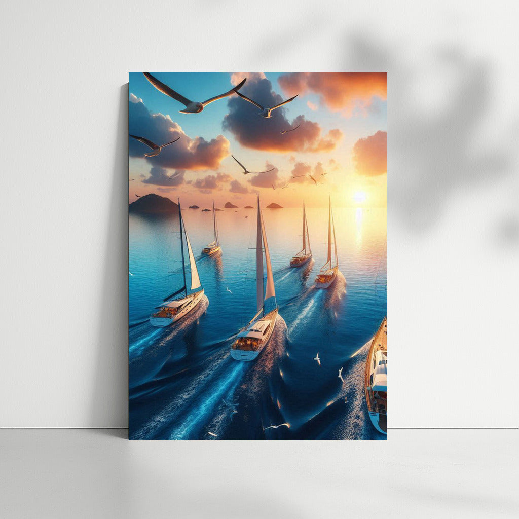 Sunset Yachts: Sailing Dreams on the Ocean Horizon