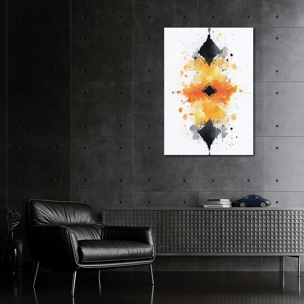 Abstract Blast: Asymmetrical Diamonds