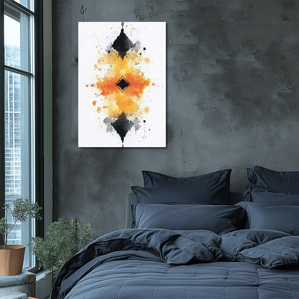 Abstract Blast: Asymmetrical Diamonds