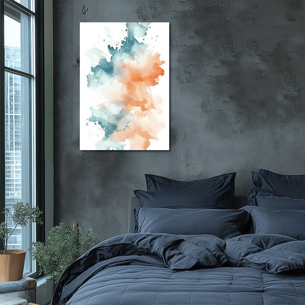 Watercolor Swirls: Abstract Inspiration for Your Interior