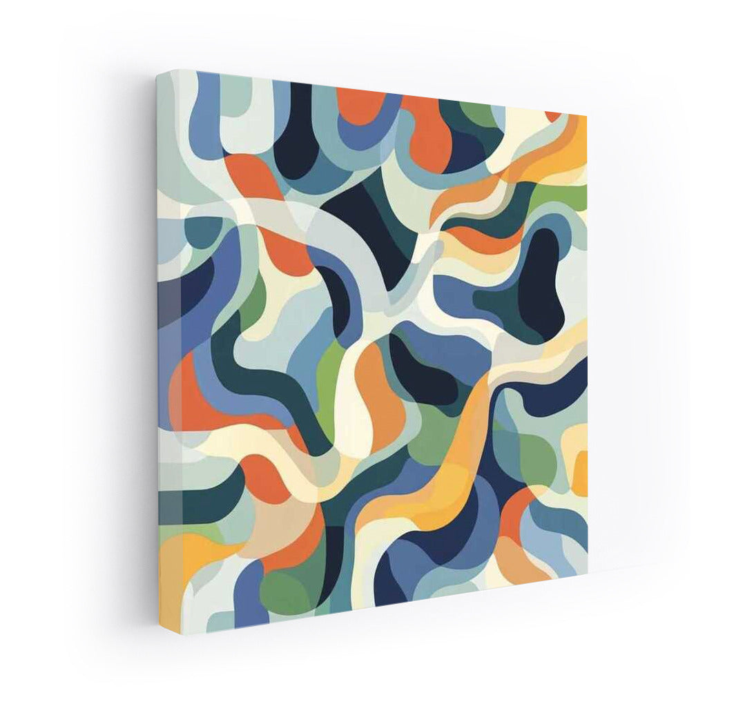 Abstraction Whirlwind: A Bright Accent for the Interior