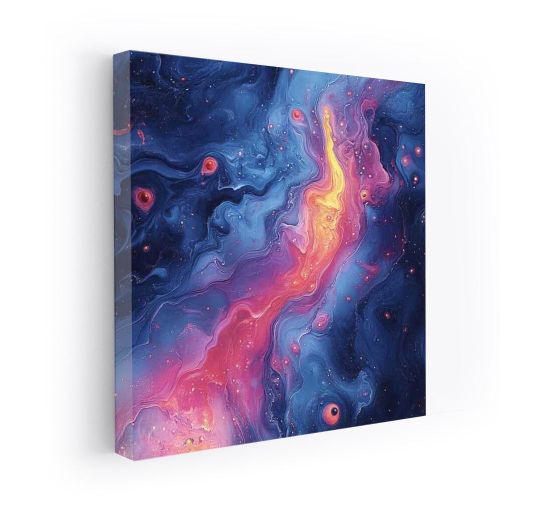 Mystical Pastel Abstract: Fascinating World