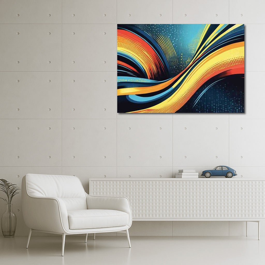 Abstract Energy Vortex: Dynamics and Color
