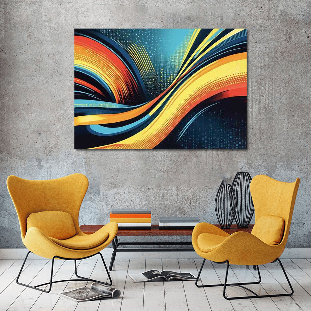 Abstract Energy Vortex: Dynamics and Color