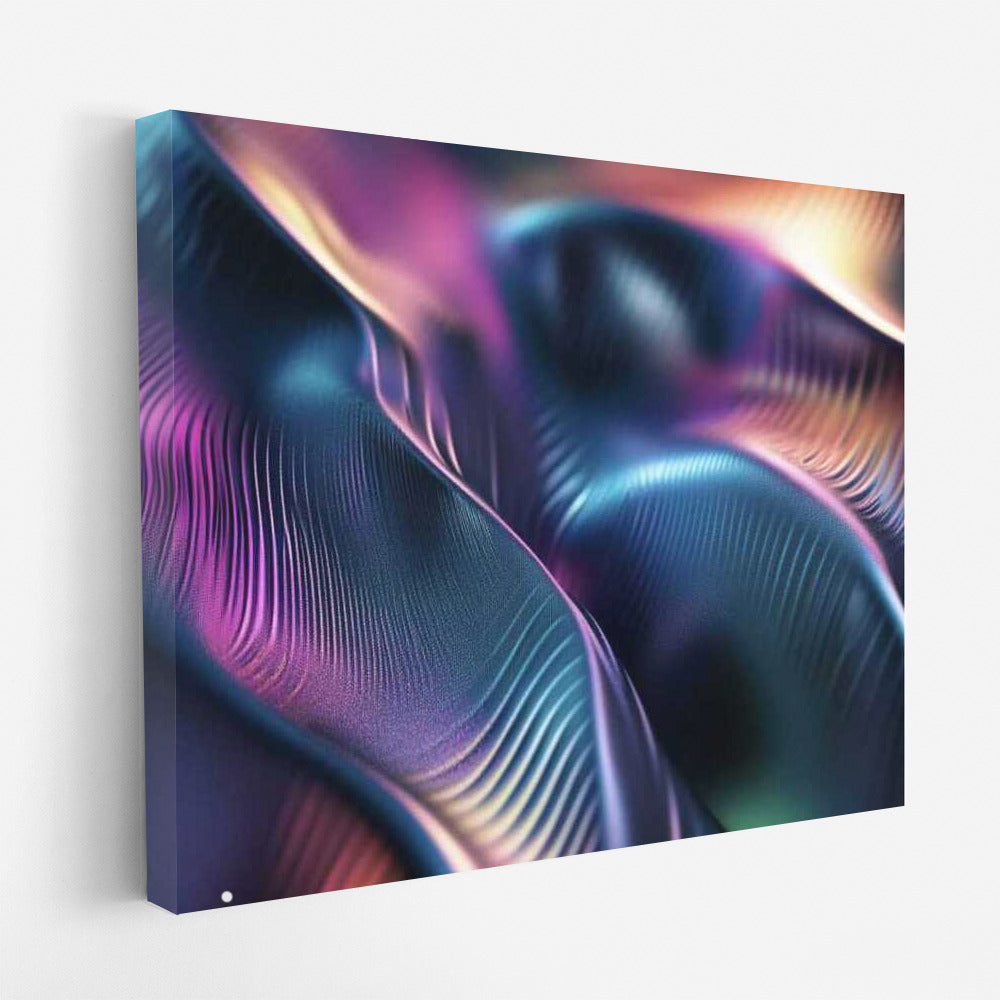 Colourful Waves of Abstraction: Interior Inspiration