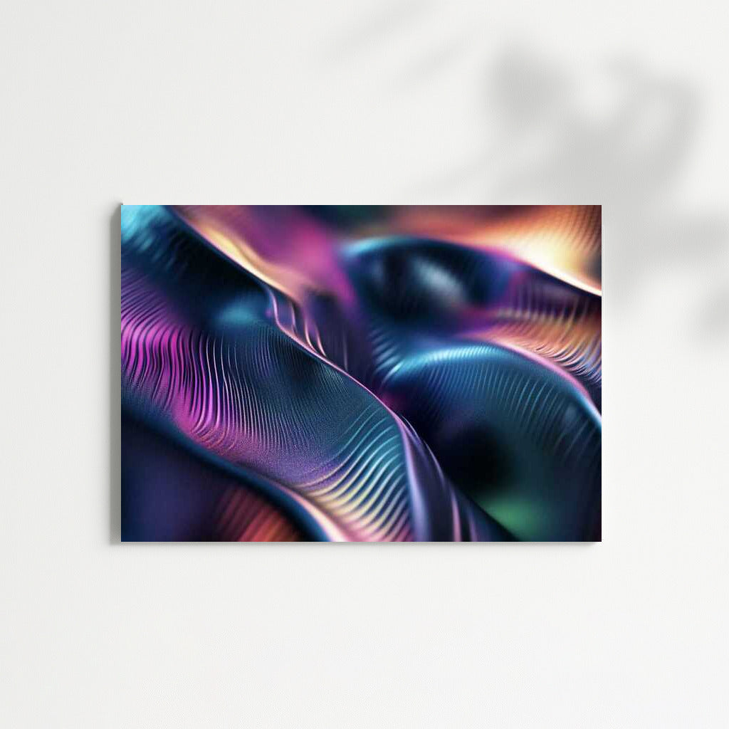 Colourful Waves of Abstraction: Interior Inspiration