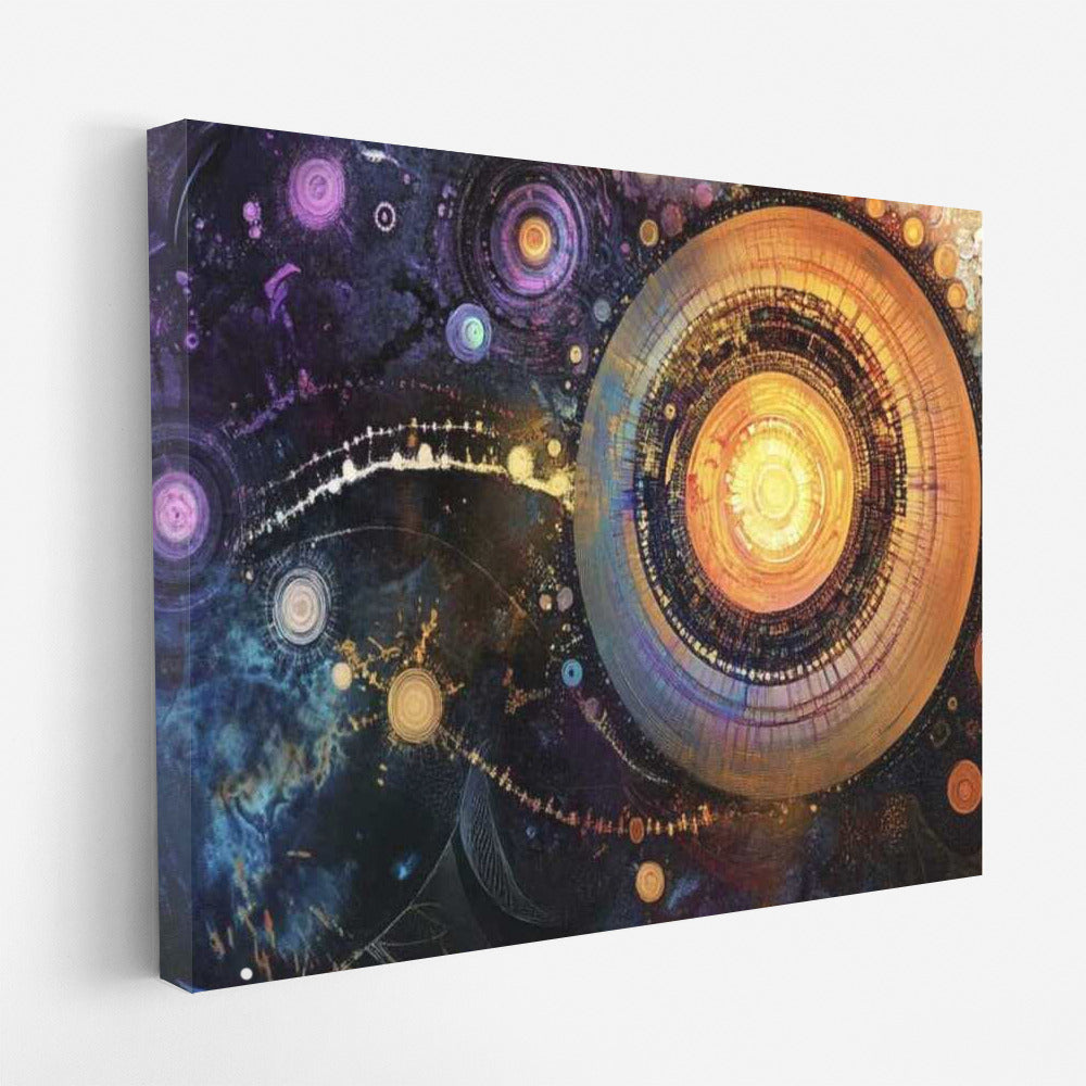 Hypnotic Symmetry: Cosmic Vortex of Abstraction