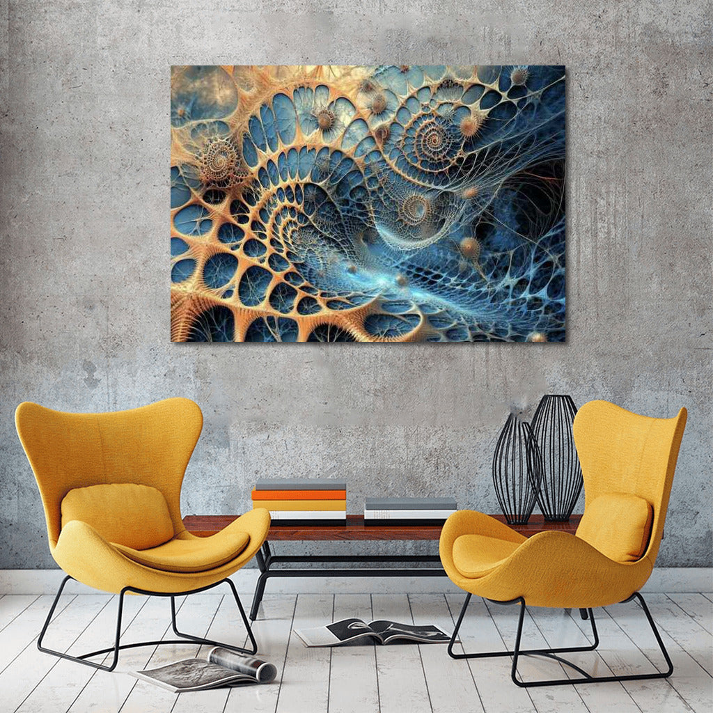 Symphony of Lines: Abstract Enchantment