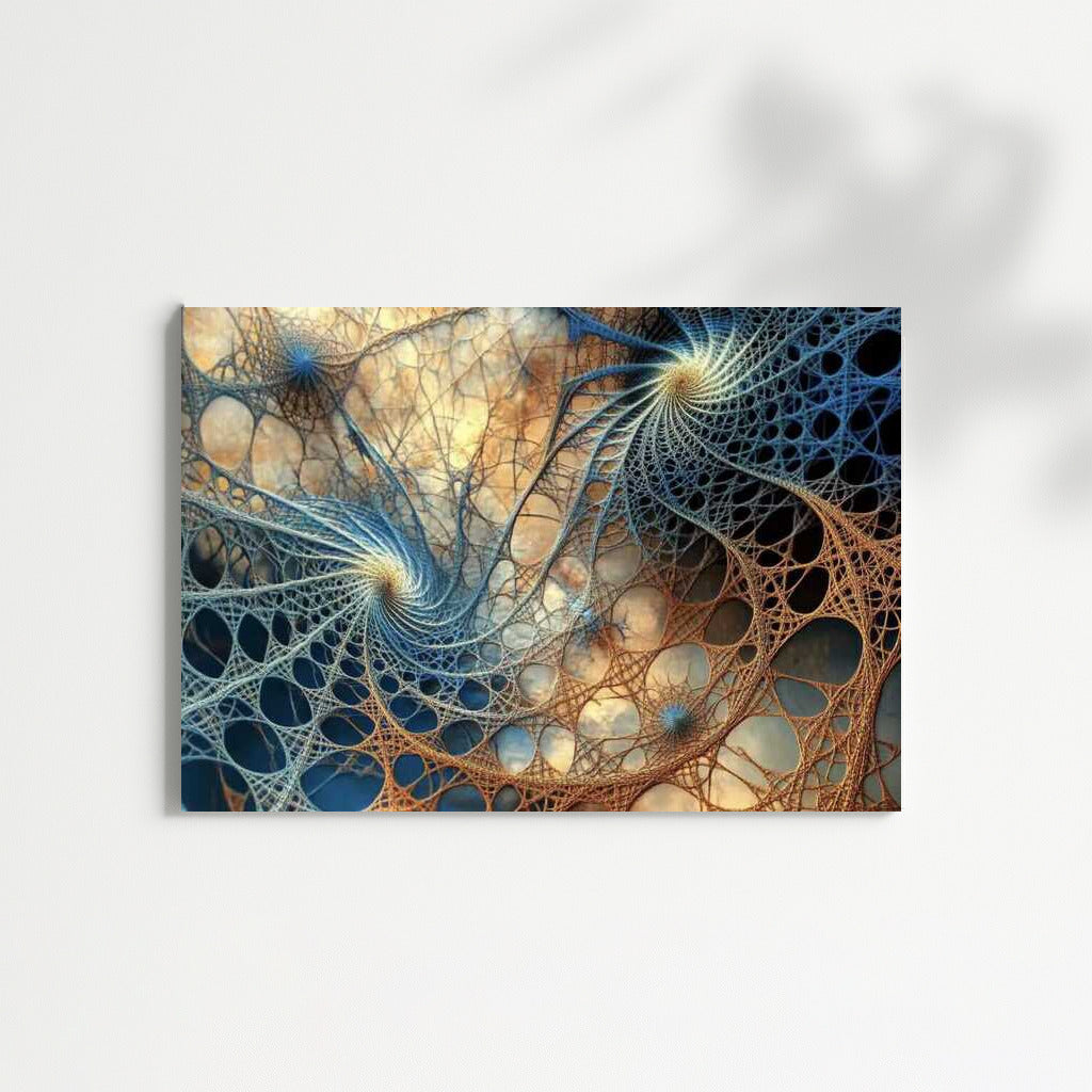 Fractal Web of Inspiration: Abstract Depths