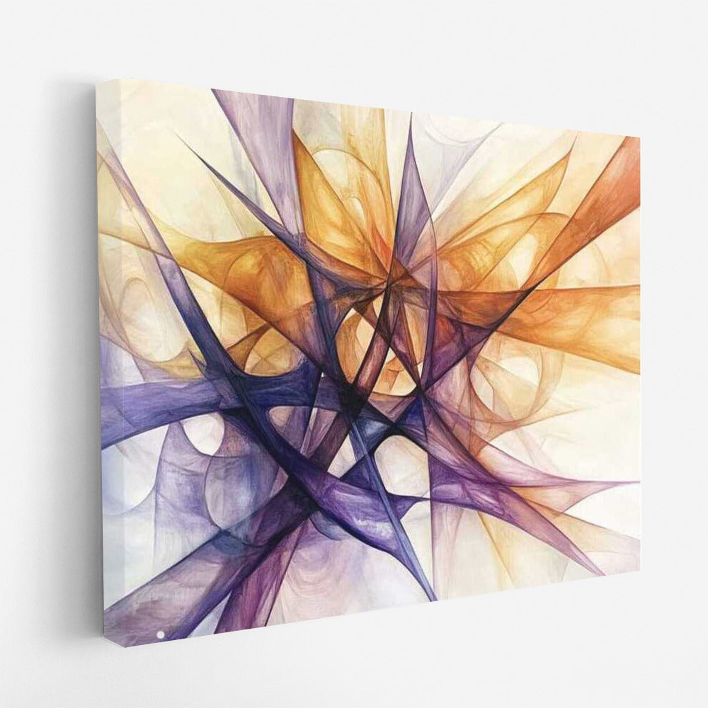 Dynamics of Harmony: A Modern Abstract Masterpiece