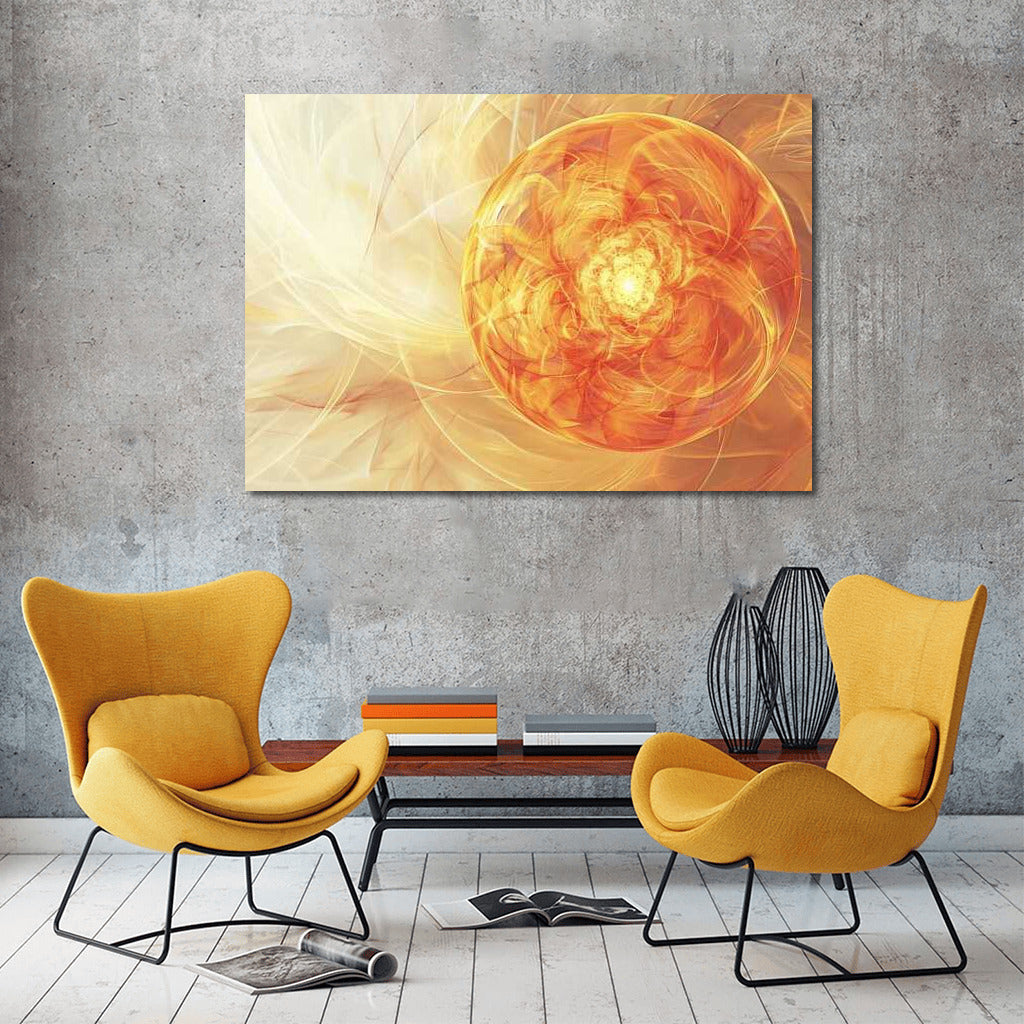 Energy Burst: Abstract Sphere
