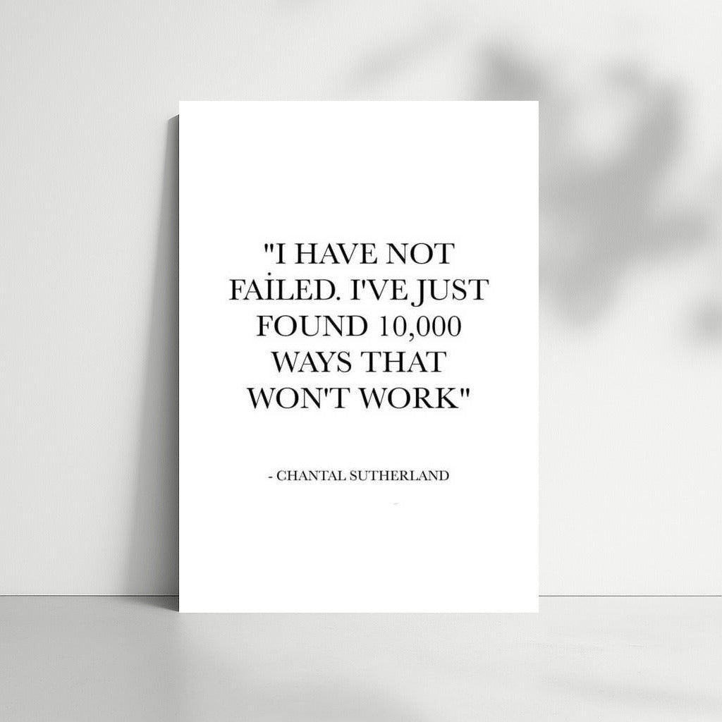 Chantal Sutherland Motivational Quote: Path to Success and Inspiration
