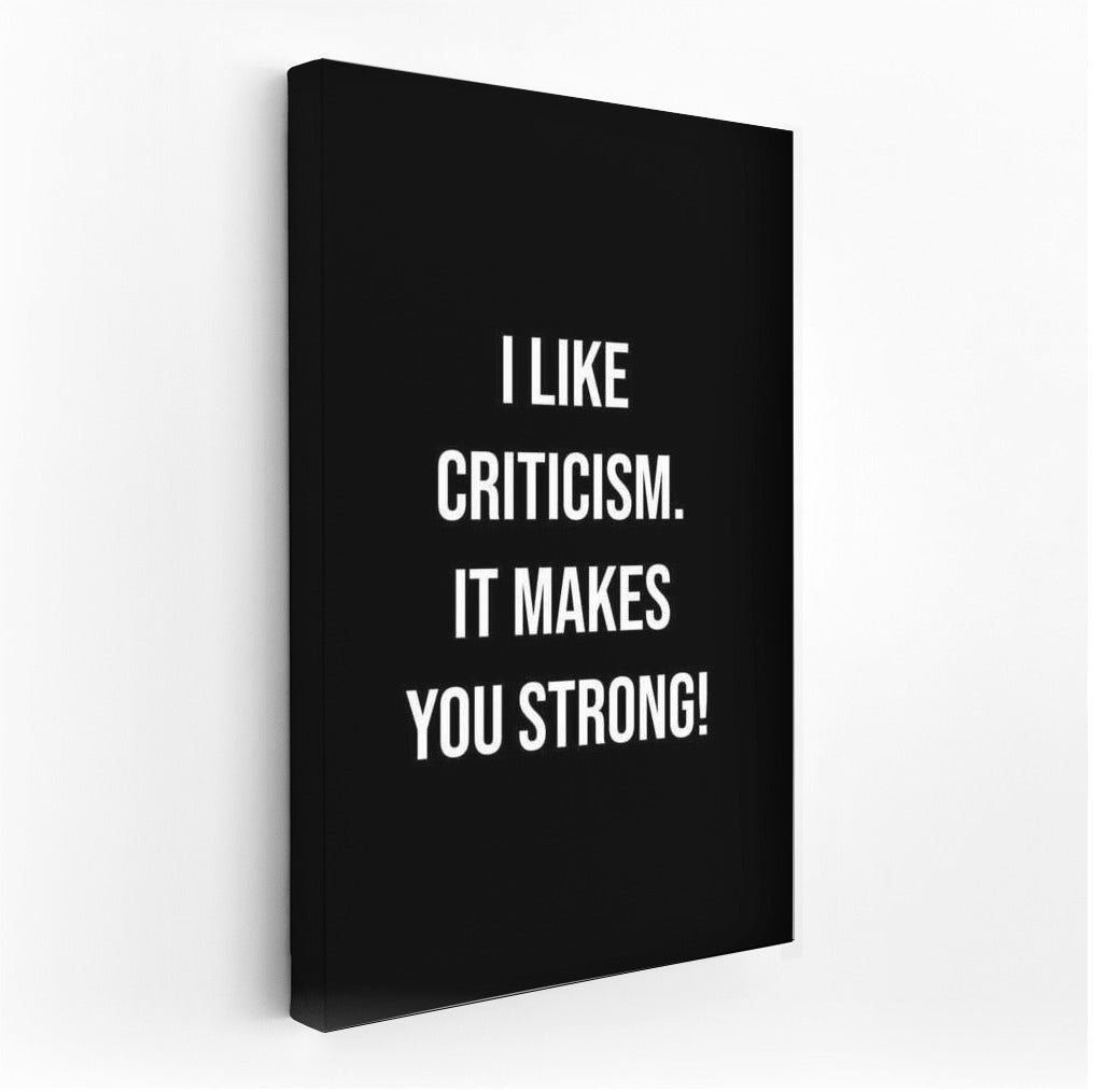The Power of Criticism: Motivation and Inspiration for Growth