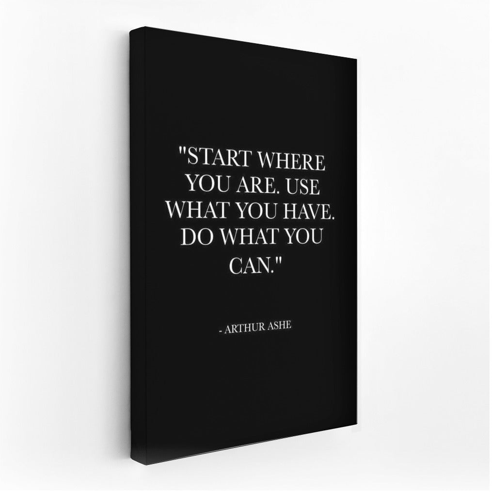 Start Here: Motivation and Inspiration from Arthur Ashe