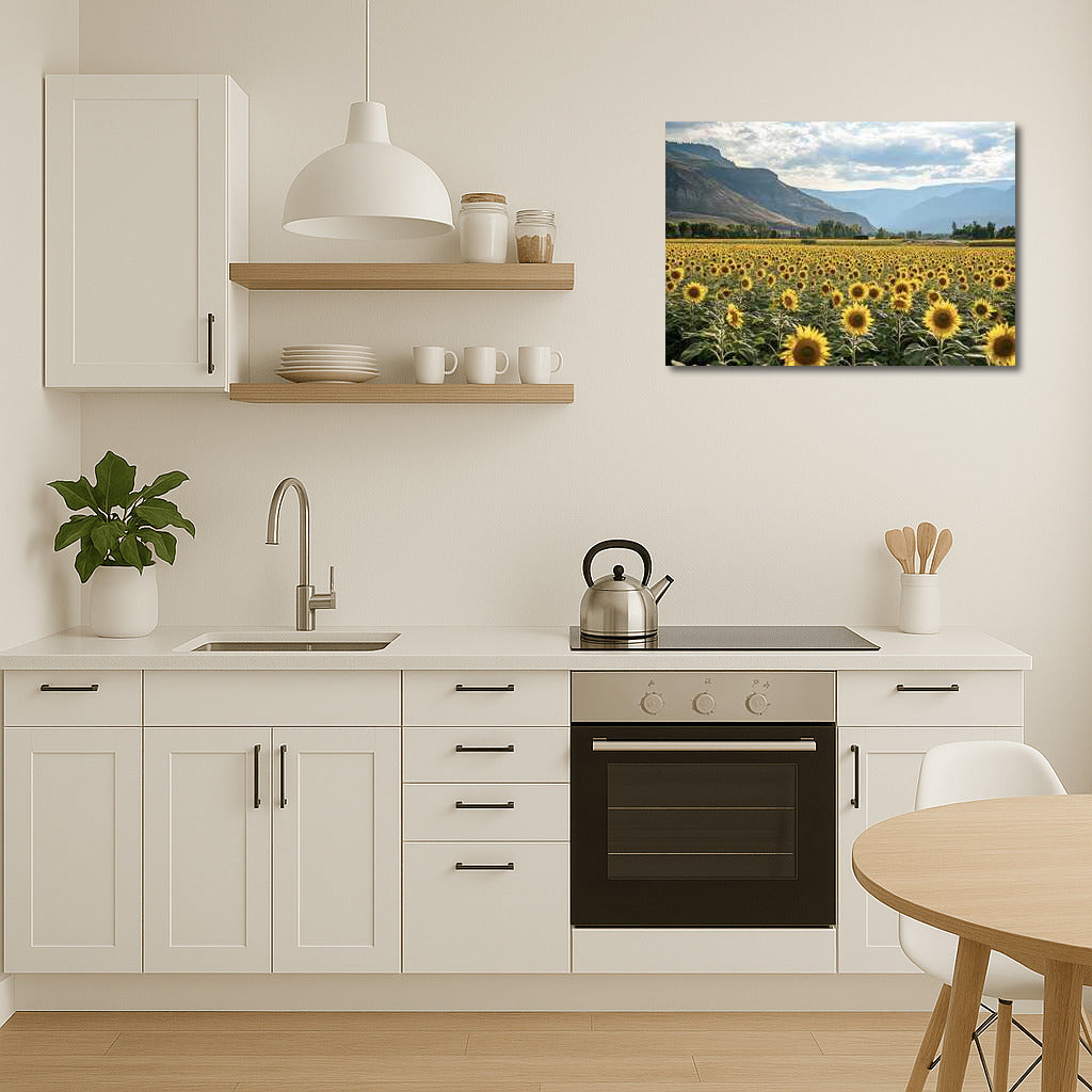 Golden Field: Beautiful Sunflowers Helianthus Varieties