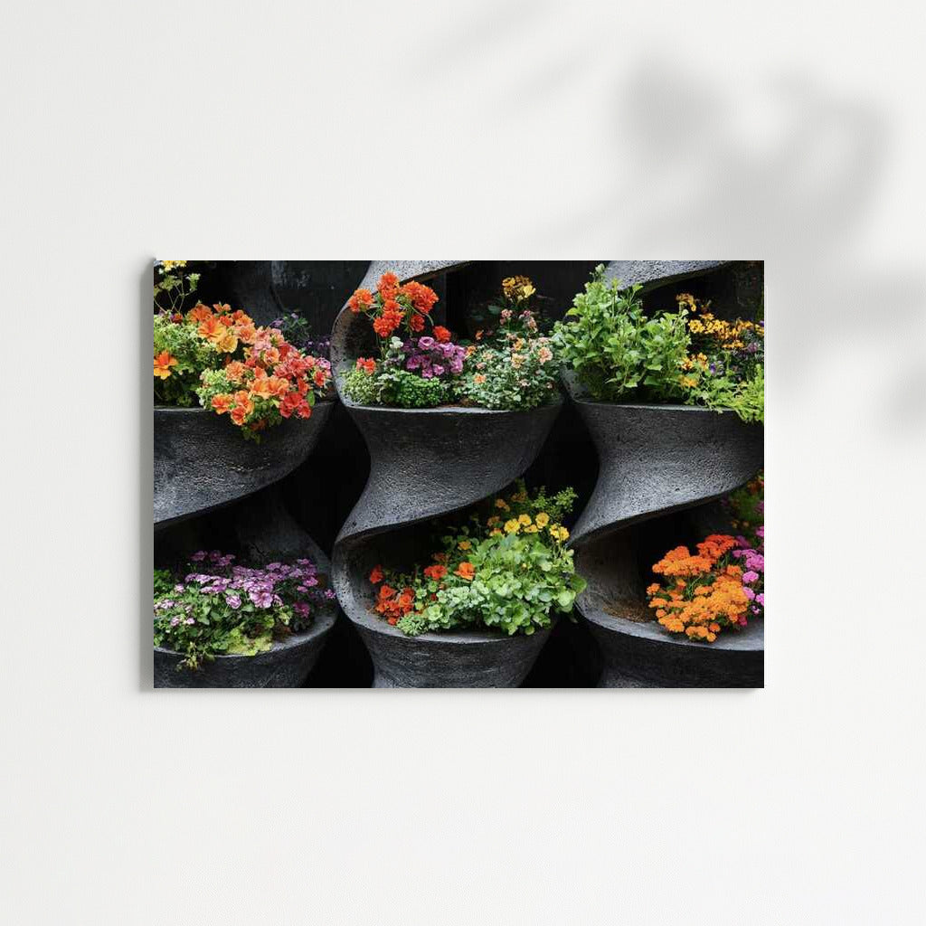 Flower Kaleidoscope: Geranium and Marigolds for a Beautiful Garden