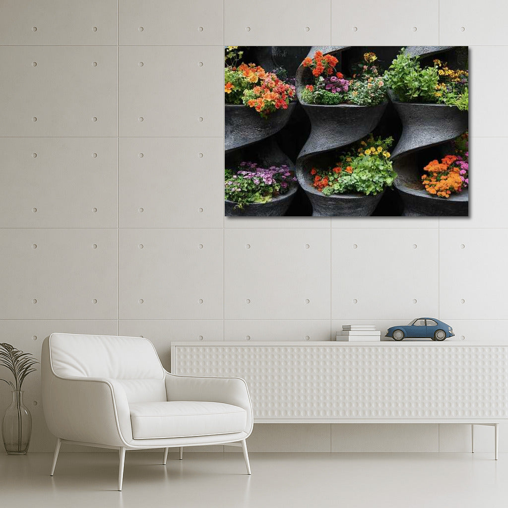 Flower Kaleidoscope: Geranium and Marigolds for a Beautiful Garden