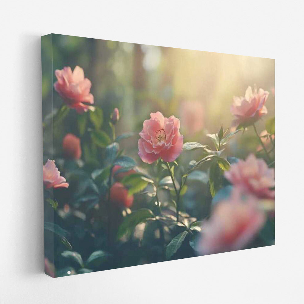 Peonies at dawn: Flowers in the garden 2