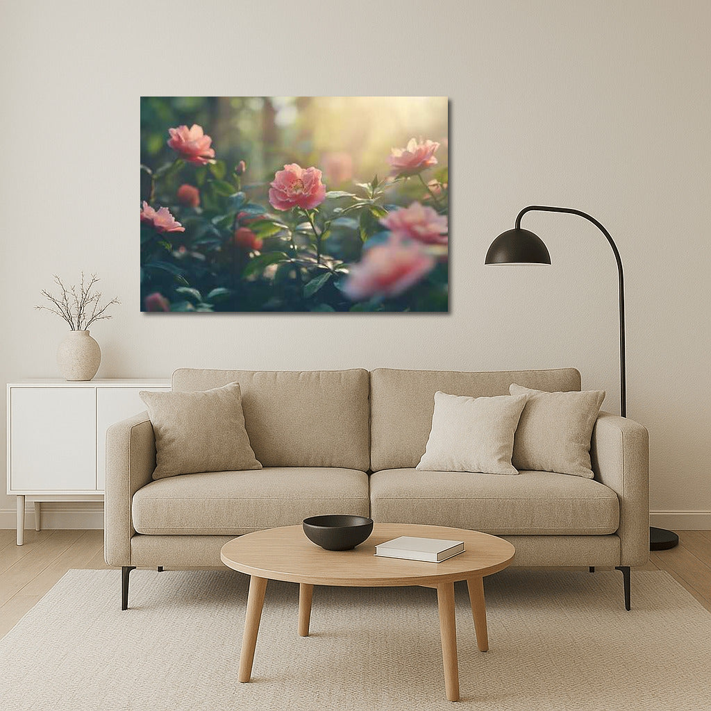 Peonies at dawn: Flowers in the garden 2